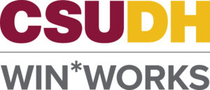 CSUDH WIN*Works logo